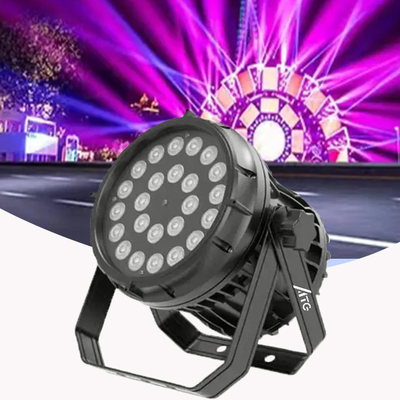 Tam Renkli 6In1 Plastik LED PAR Işığı 7500K Dış Sahne Işığı için