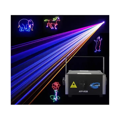 ATG 6W RGB Sahne Lazer Işığı DMX512 Uzaktan Kontrol LED Işıklar Proje DJ KTV Disco