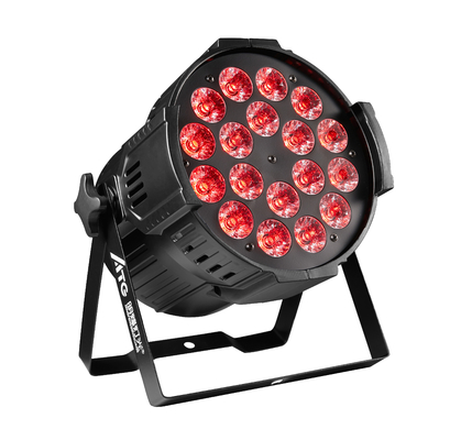 RGBW 4in1 Sahne Işığı DMX512 Par LED Işık 1810 Düğün Sahne Partisi için Led Par