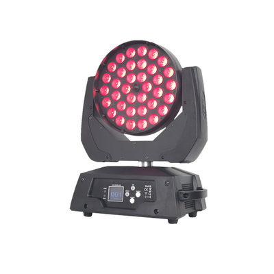 DMX512/Master-Slave/Ses/Oto Kontrol Led Zoom Yıkama Hareketli Kafa 36X10W/15W RGBW 4in1