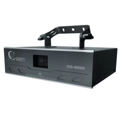 DMX 3d Dikey Tüp Lazer Işık Duvar Sahne Disko 2W Mini Sürüm RGB Su geçirmez
