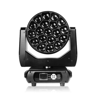 RGBW LED Hareketli Baş Fenerleri Bar DJ gösterileri Lamba DMX 3d Club Dmx 512 Sahne Işığı için Odaklı Dikey Tüp 90 800w 19x 40W 4in1